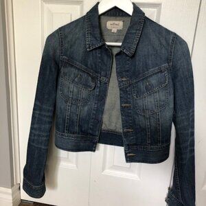 Wilfred cropped denim jacket